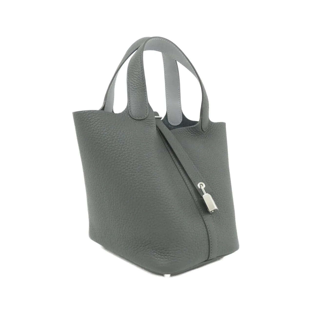 HERMES Picotin 069560CK Handbag Clemence