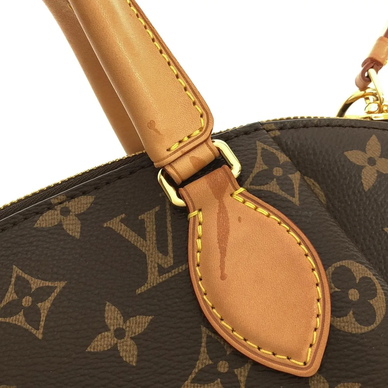 LOUIS VUITTON M44543 手提包 Monogram 黑色 Monogram 中古品A - 縮圖 6