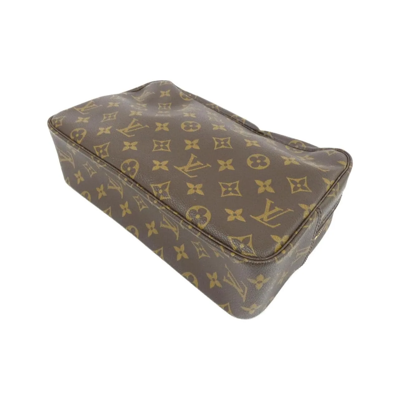 LOUIS VUITTON M47522 Pouch Monogram 黑色 Monogram 中古品A - 縮圖 2