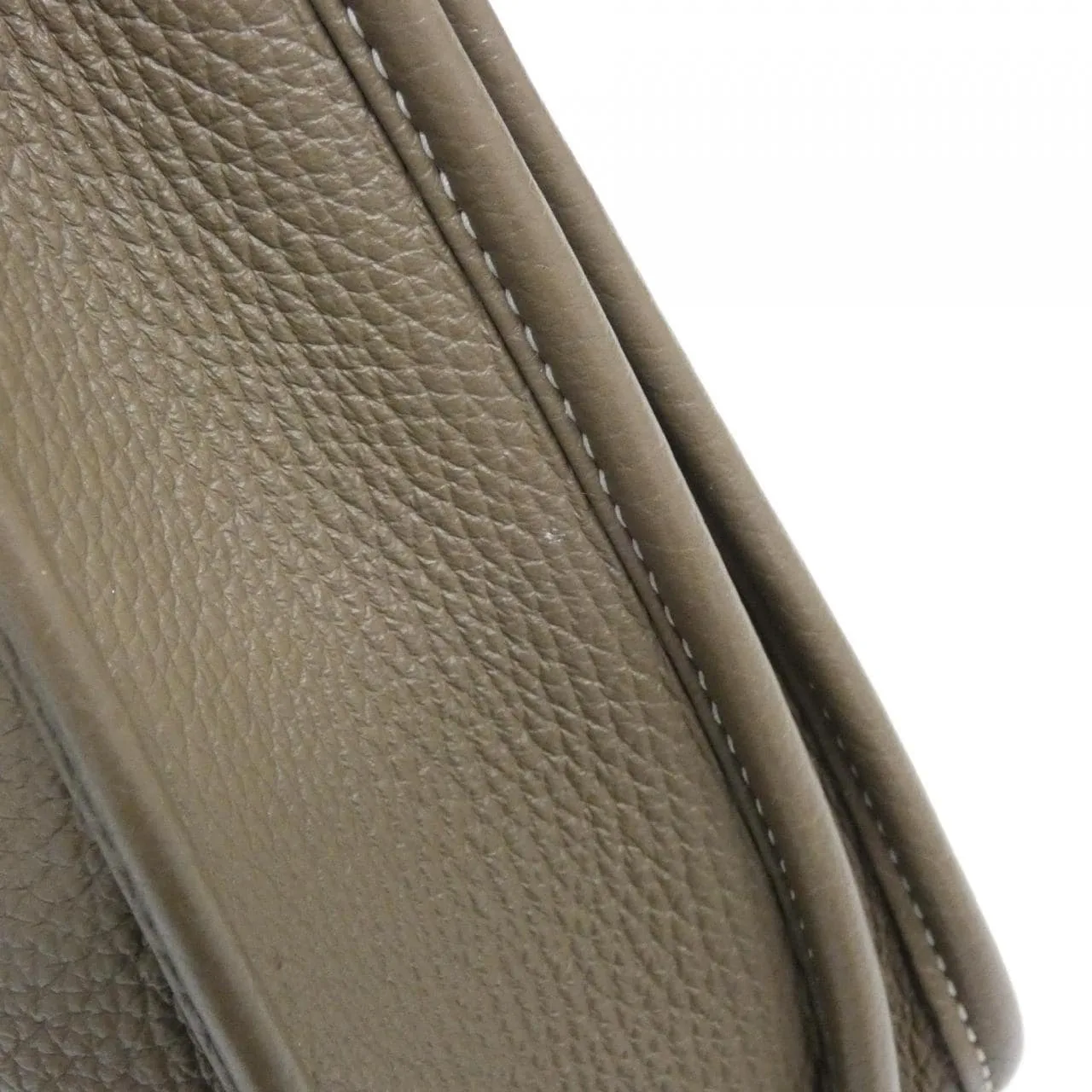 HERMES Evelyne 056277CC Shoulder Clemence Etoupe Clemence Leather Rank B - Thumbnail 6