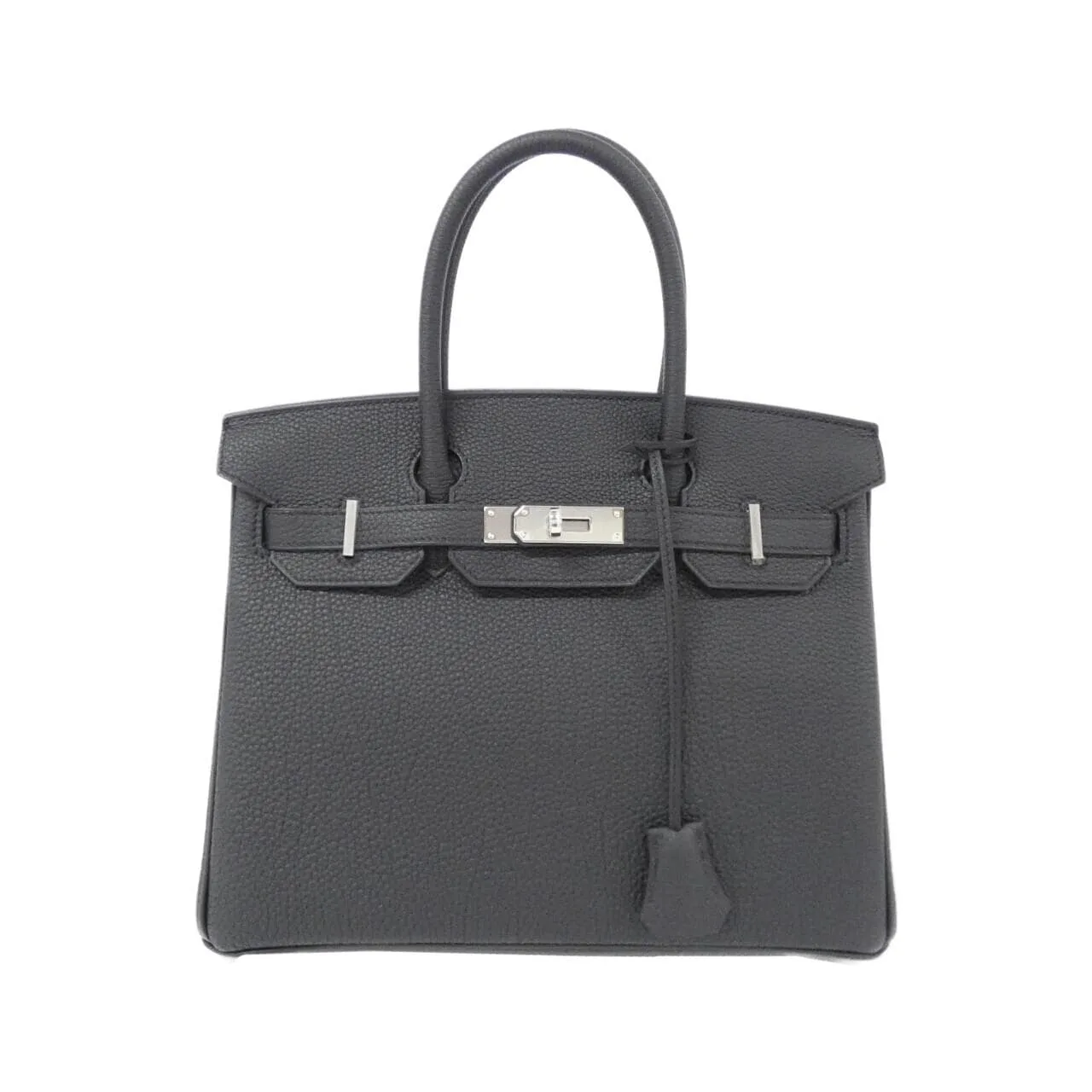 HERMES Birkin 030520CK Handbag Togo Black