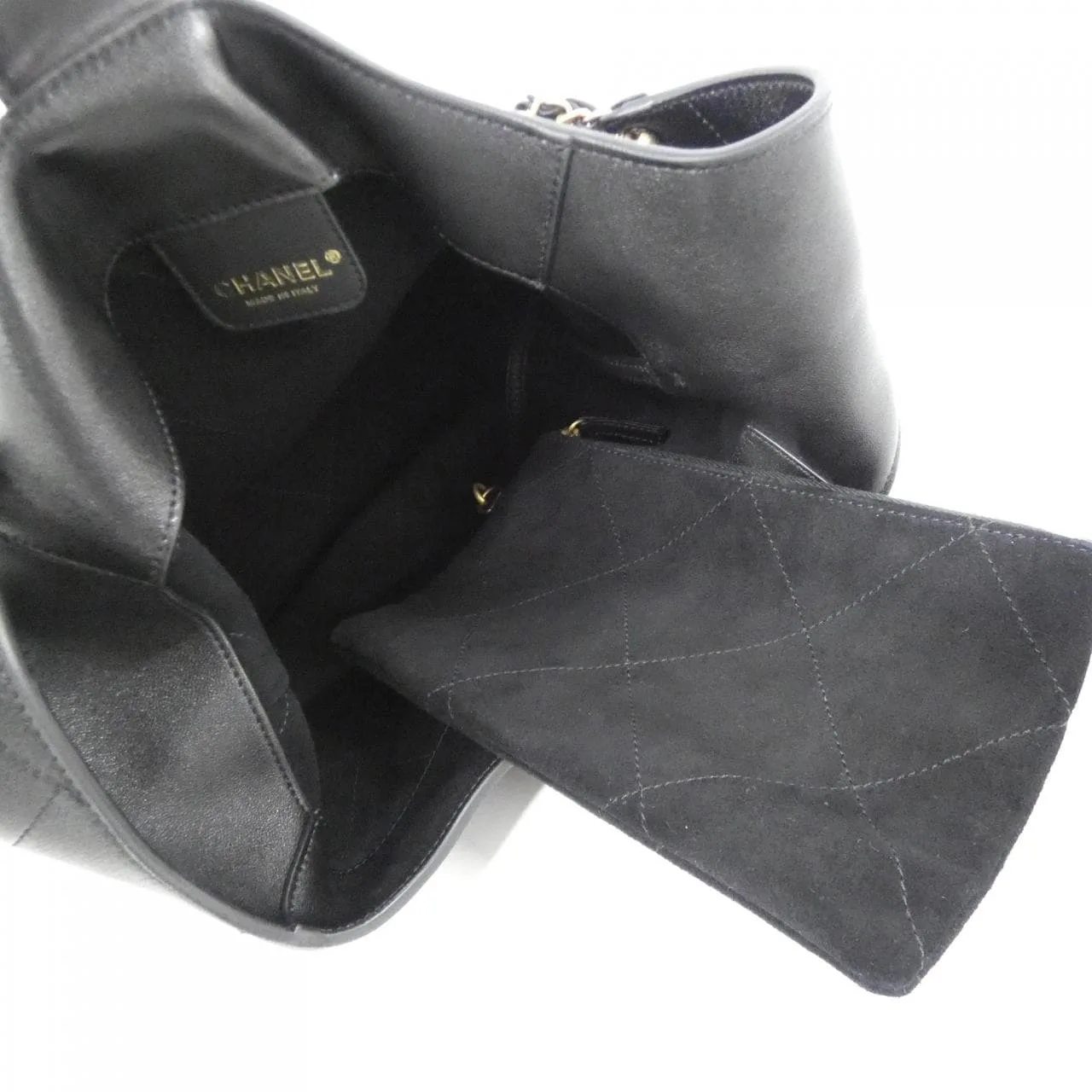 CHANEL AS5410 Shoulder Lambskin 黑色 羊皮 中古品A - 縮圖 8