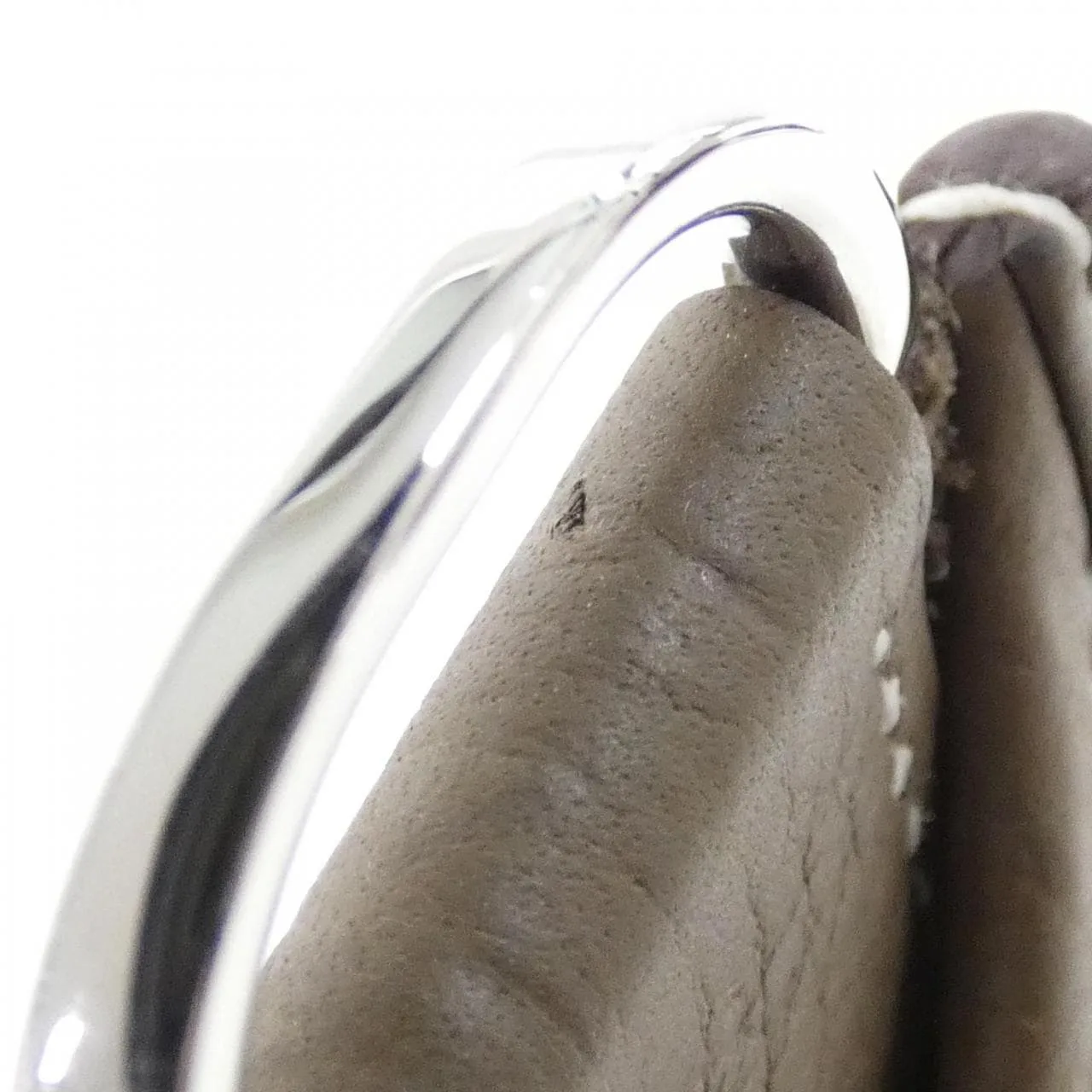 HERMES Evelyne 056277CK Shoulder Clemence Etoupe Clemence Leather Rank A - Thumbnail 6