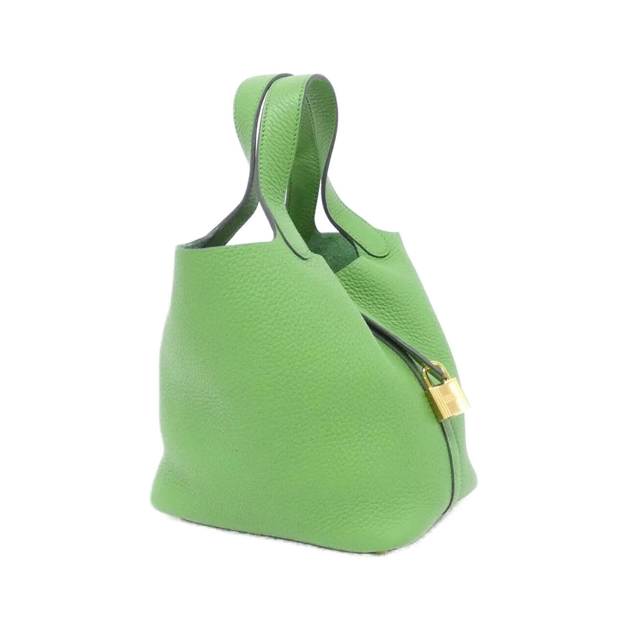 HERMES Picotin 056289CC Handbag Clemence