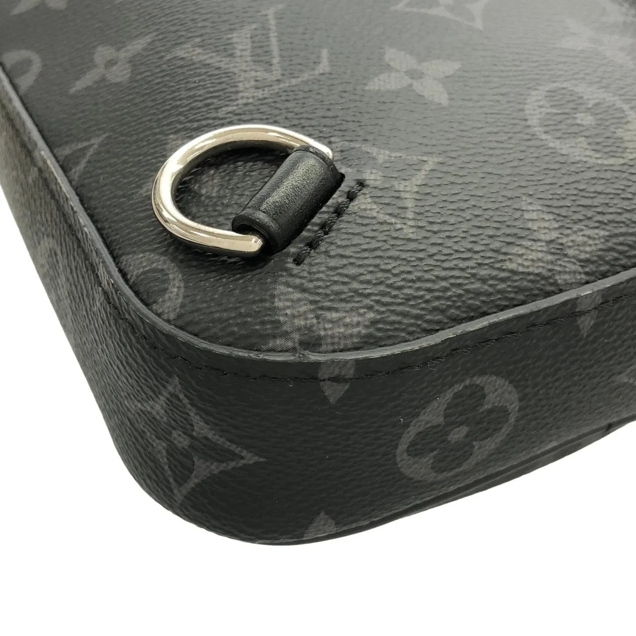 LOUIS VUITTON Avenue M47137 肩背包 Monogram 黑色 Monogram 中古品A - 縮圖 3