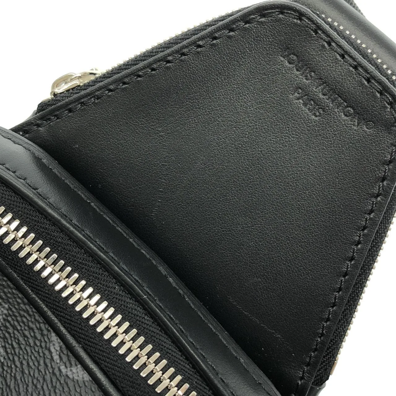 LOUIS VUITTON Avenue M47137 肩背包 Monogram 黑色 Monogram 中古品A - 縮圖 7