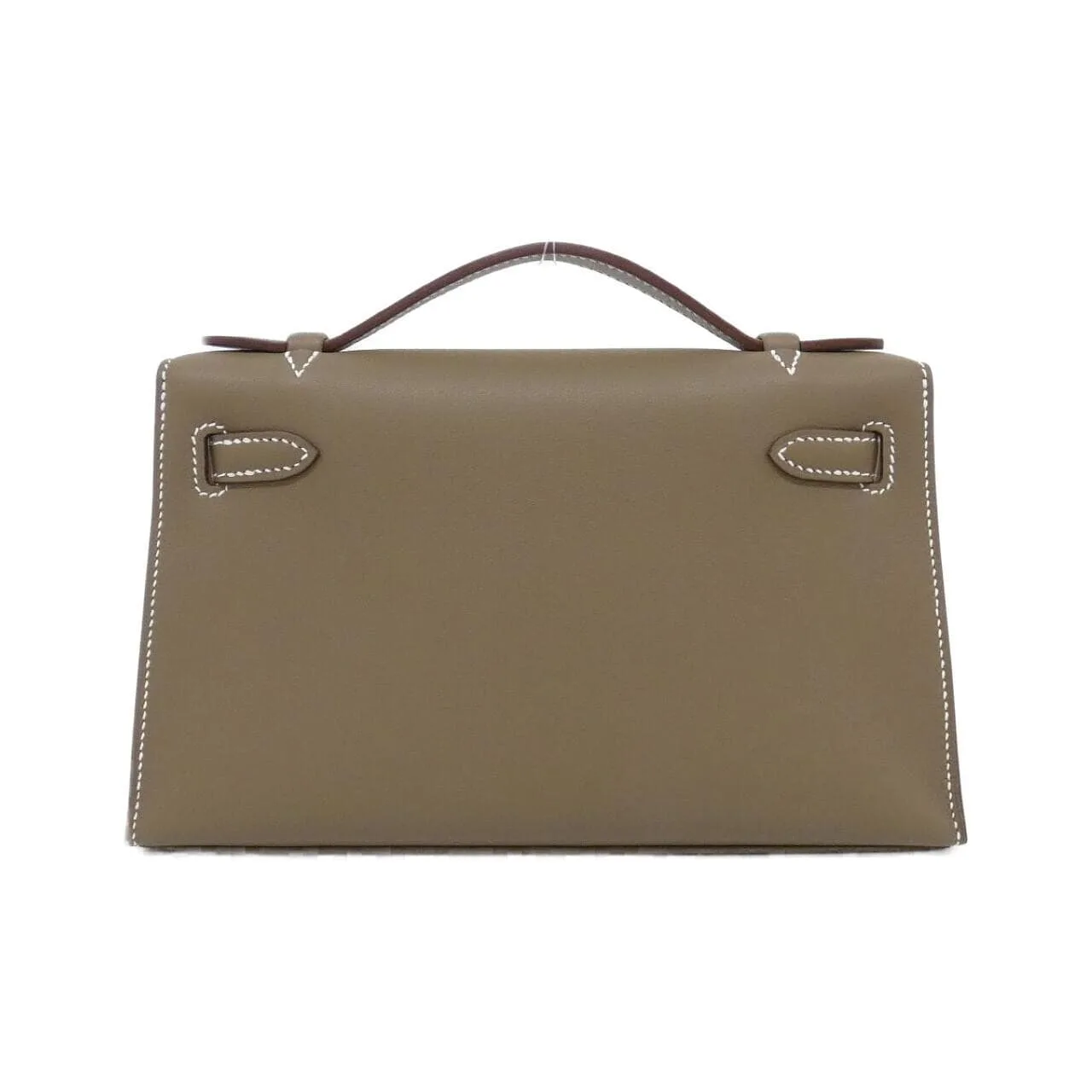 HERMES Kelly 049417CC Handbag Swift Etoupe Swift Leather Unused - Thumbnail 2