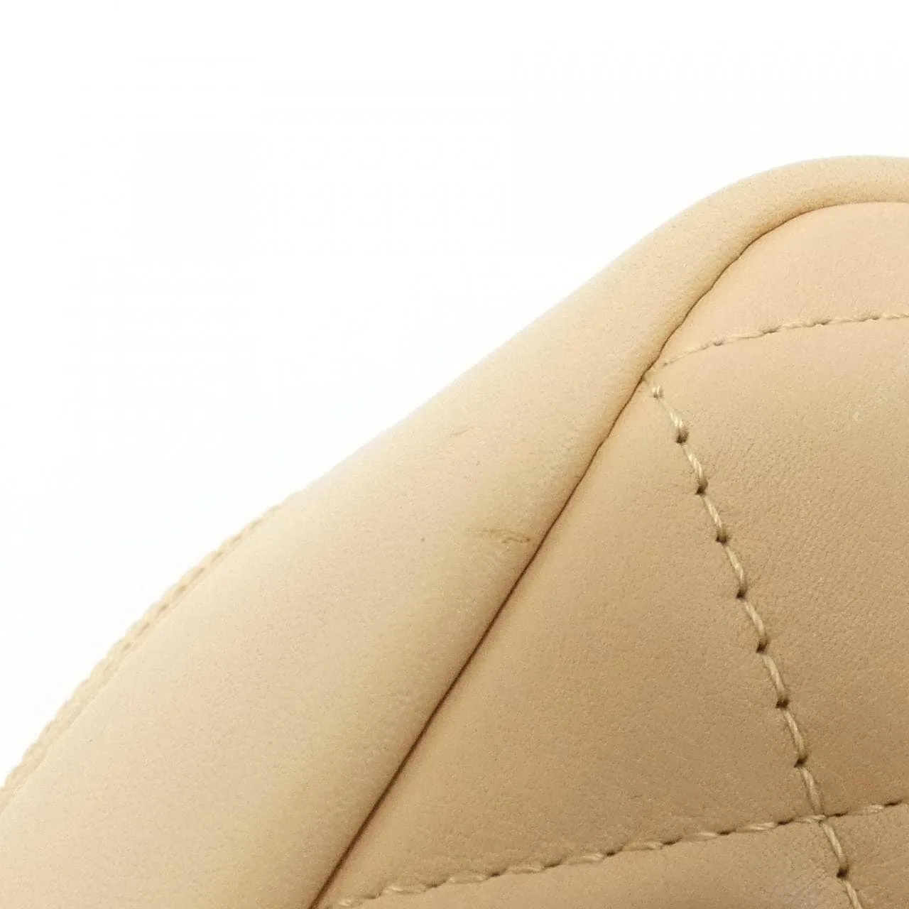 CHANEL Cambon 29792 Handbag Patent Leather Beige Patent Leather Rank A - Thumbnail 4