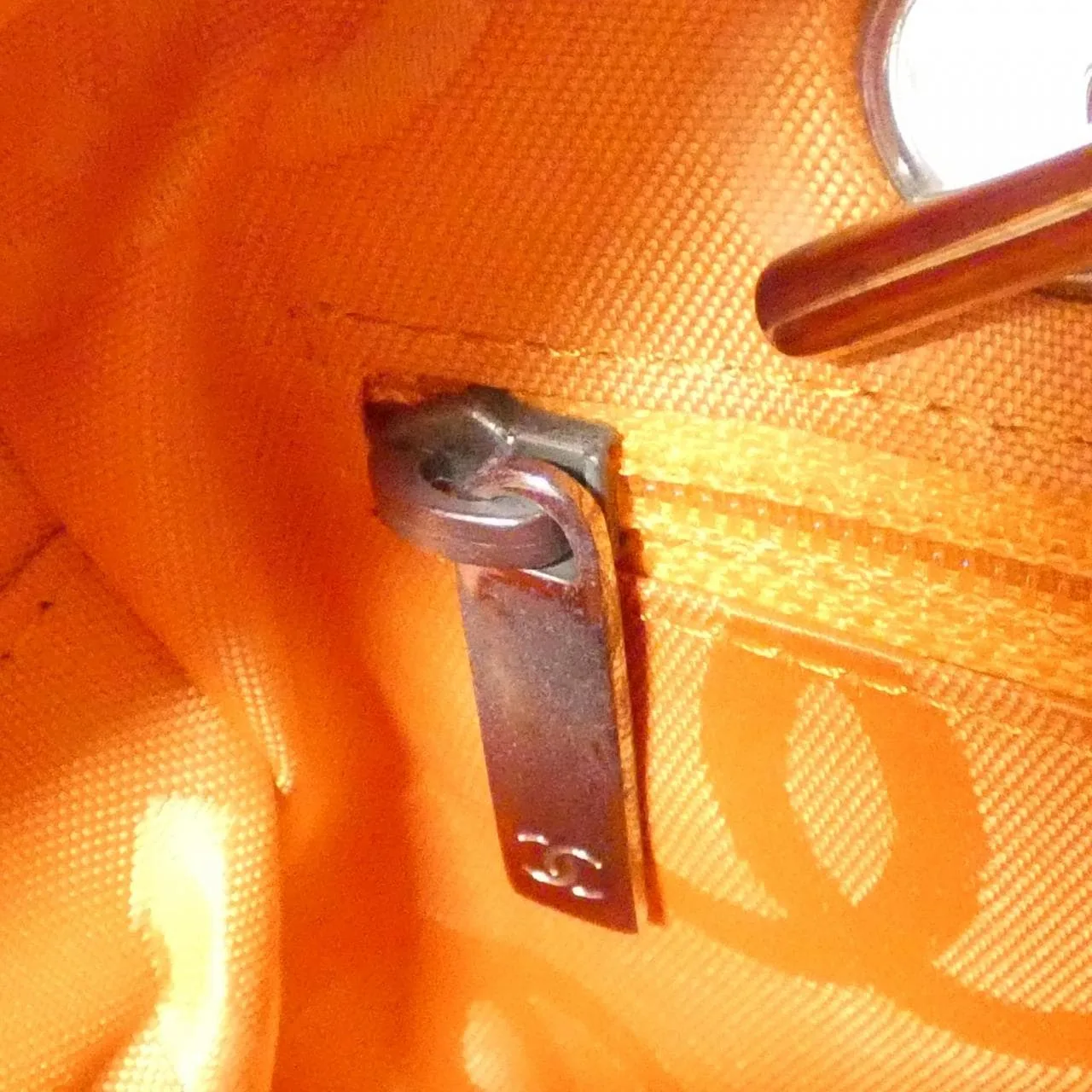 CHANEL Cambon 29792 Handbag Patent Leather Beige Patent Leather Rank A - Thumbnail 10