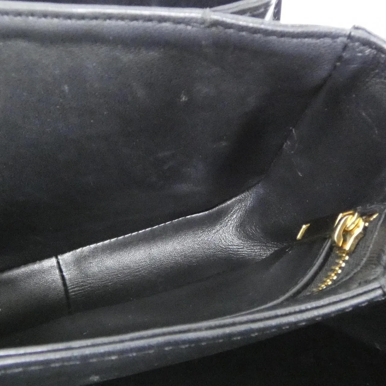 CELINE Triomphe 187363BF4 Shoulder 黑色 中古品B - 縮圖 10