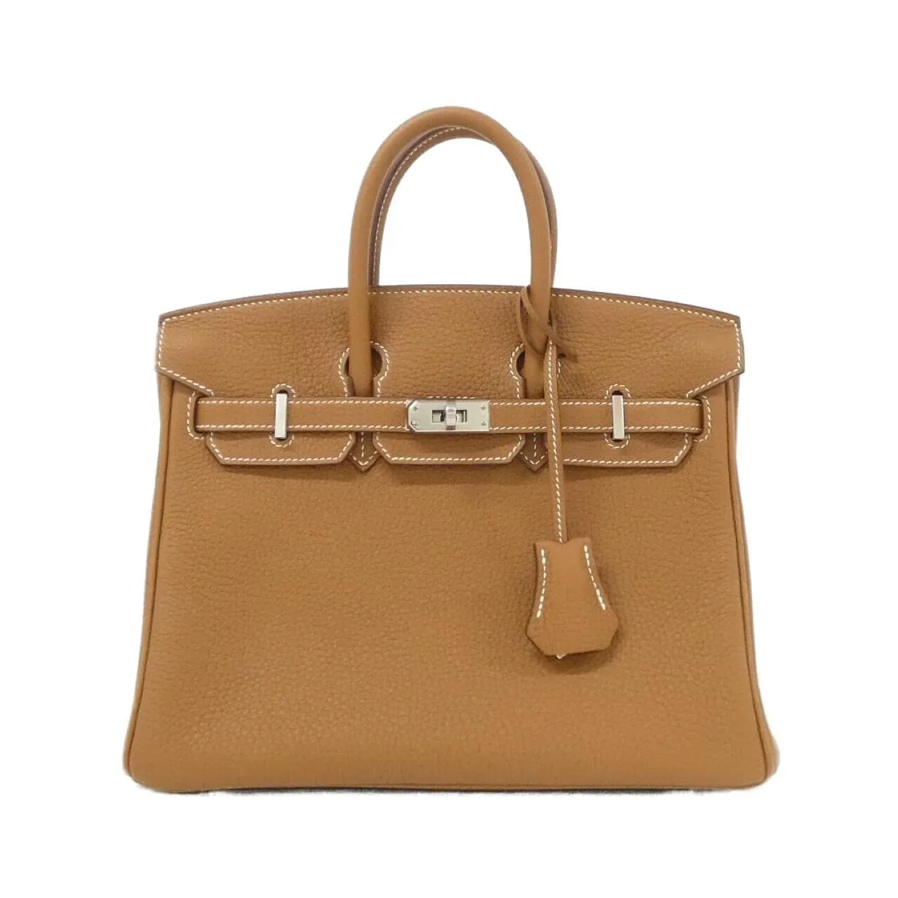 HERMES Birkin 041344CK Handbag Togo Gold