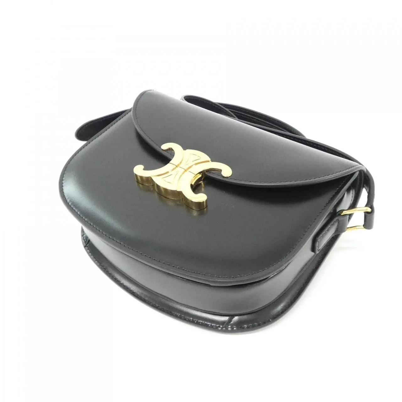 CELINE Cabas 110413BF4 肩背包 黑色 中古品A - 縮圖 3