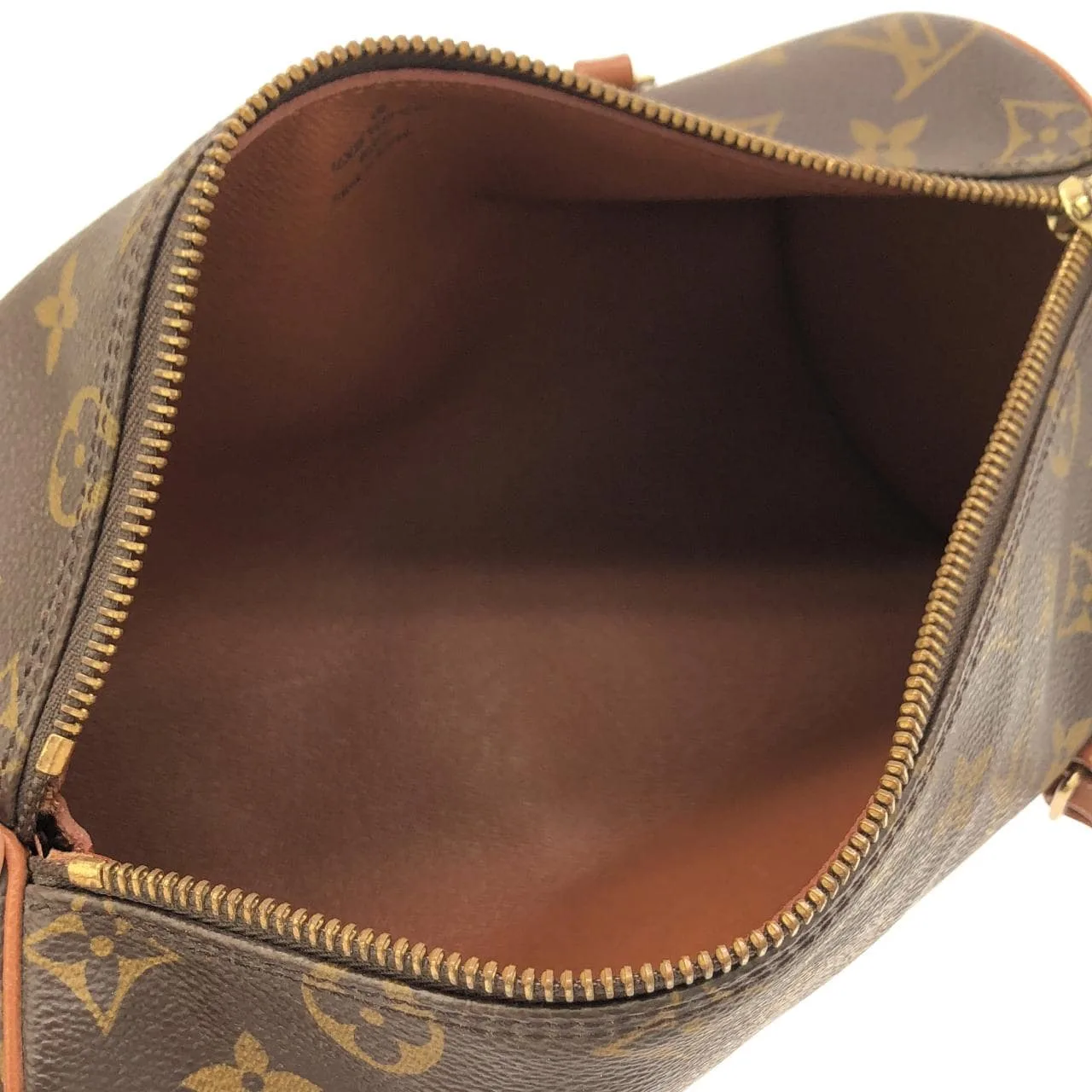 LOUIS VUITTON Papillon M51366 Handbag Monogram 黑色 Monogram 中古品A - 縮圖 5