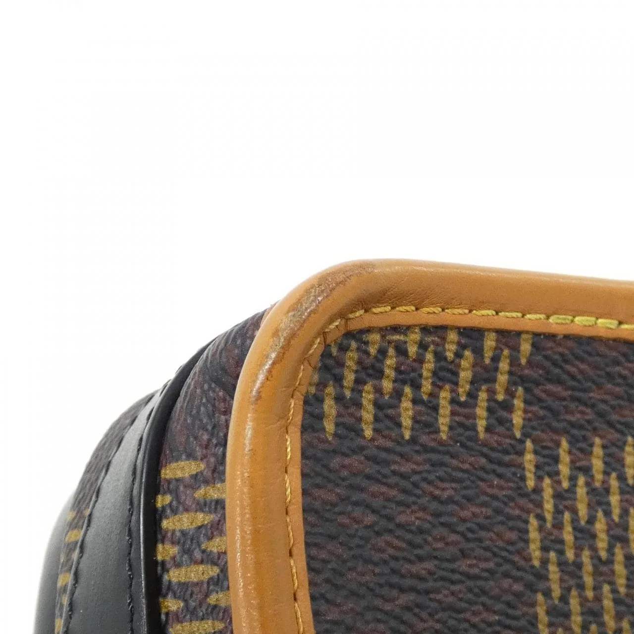 LOUIS VUITTON N40357 肩背包 Damier 黑色 Damier 中古品A - 縮圖 4