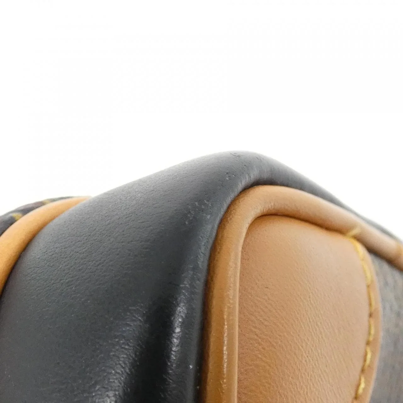 LOUIS VUITTON N40357 肩背包 Damier 黑色 Damier 中古品A - 縮圖 5