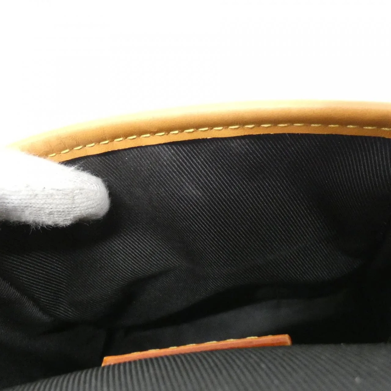 LOUIS VUITTON N40357 肩背包 Damier 黑色 Damier 中古品A - 縮圖 10