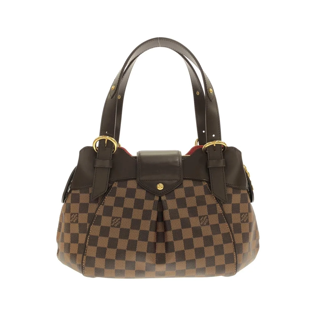LOUIS VUITTON N41542 手提包 Damier 黑色 Damier 中古品A - 縮圖 2