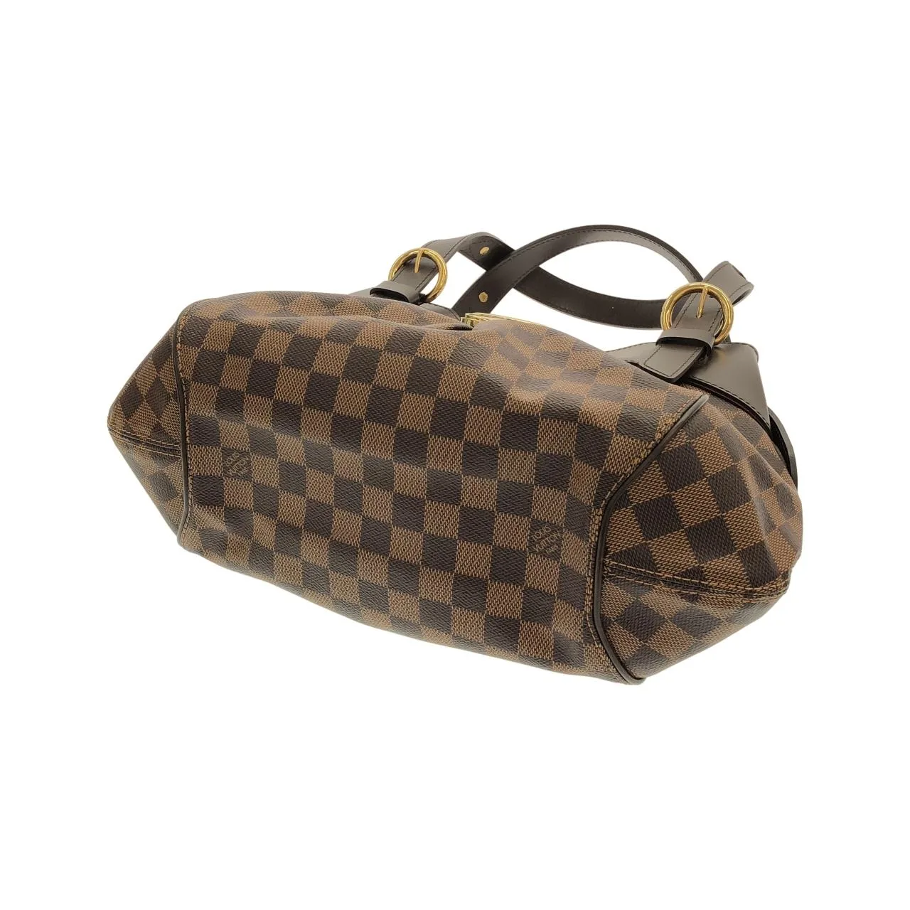 LOUIS VUITTON N41542 手提包 Damier 黑色 Damier 中古品A - 縮圖 3