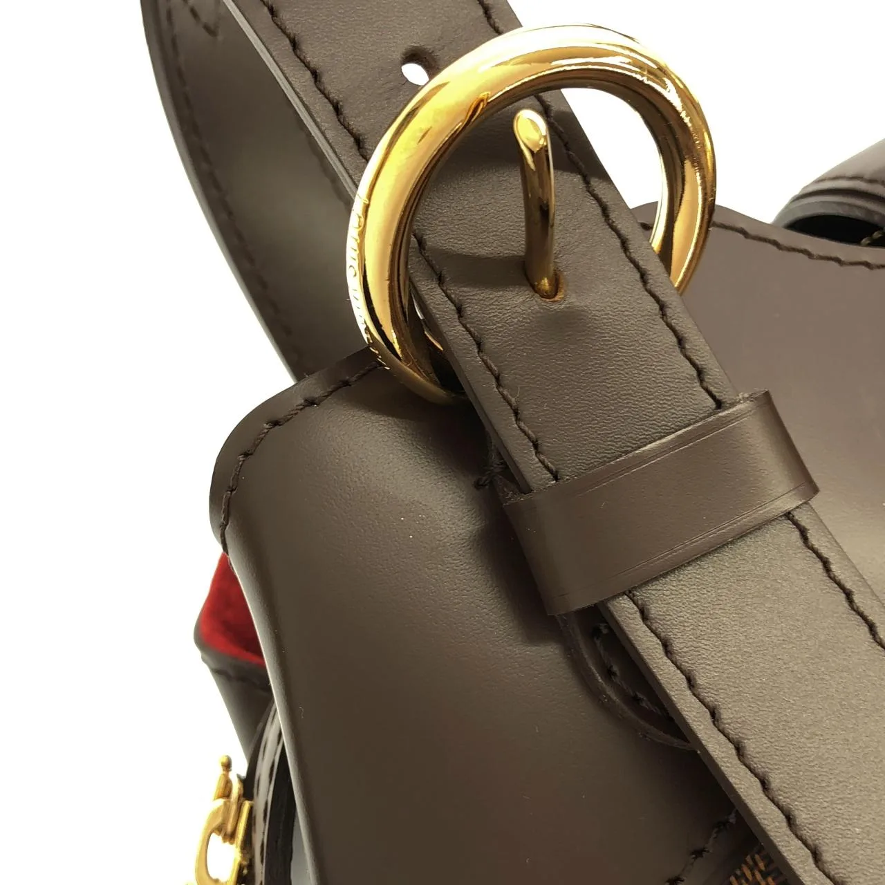 LOUIS VUITTON N41542 手提包 Damier 黑色 Damier 中古品A - 縮圖 6