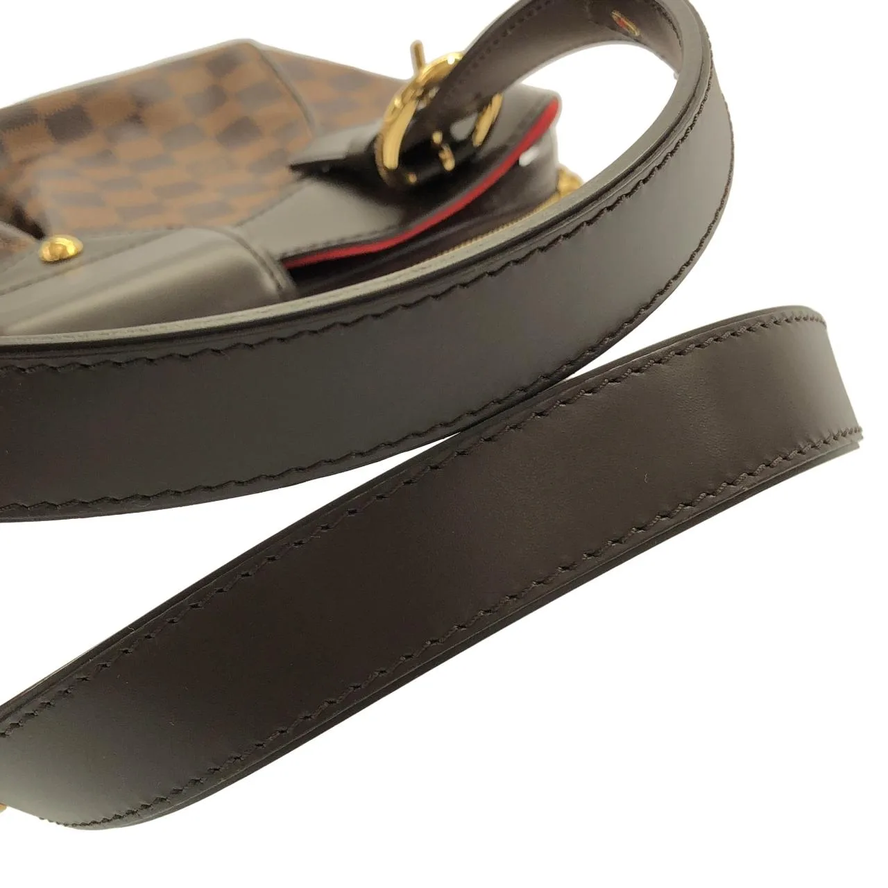 LOUIS VUITTON N41542 手提包 Damier 黑色 Damier 中古品A - 縮圖 7