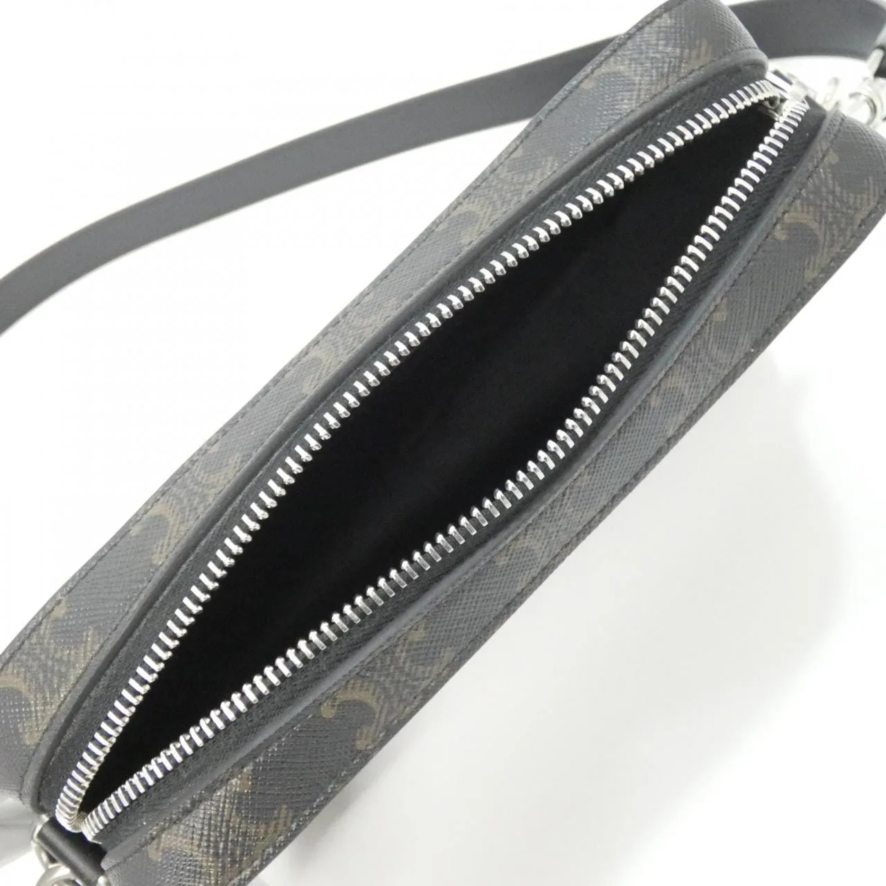 CELINE Cabas 113942EVJ Shoulder Canvas