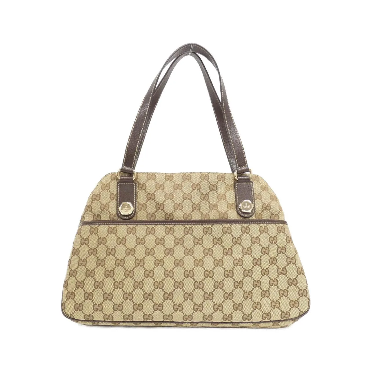 GUCCI 163288 手提包 帆布 Beige