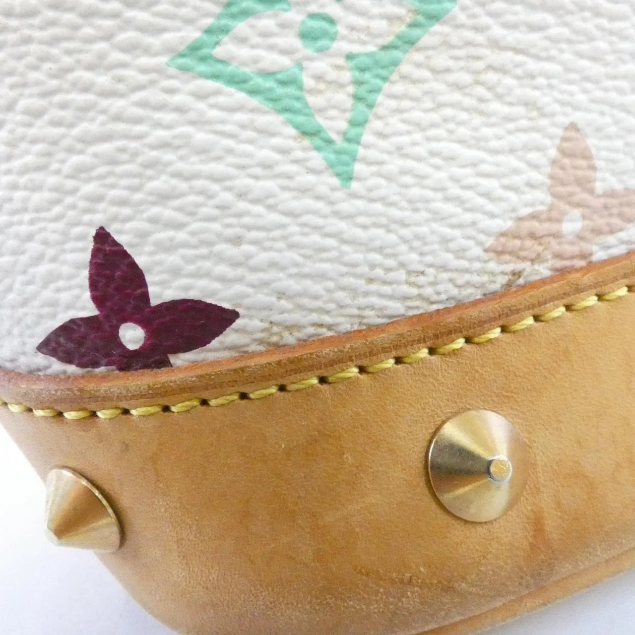 LOUIS VUITTON Alma M92647 Handbag Canvas Multicolor Canvas Rank B - Thumbnail 4