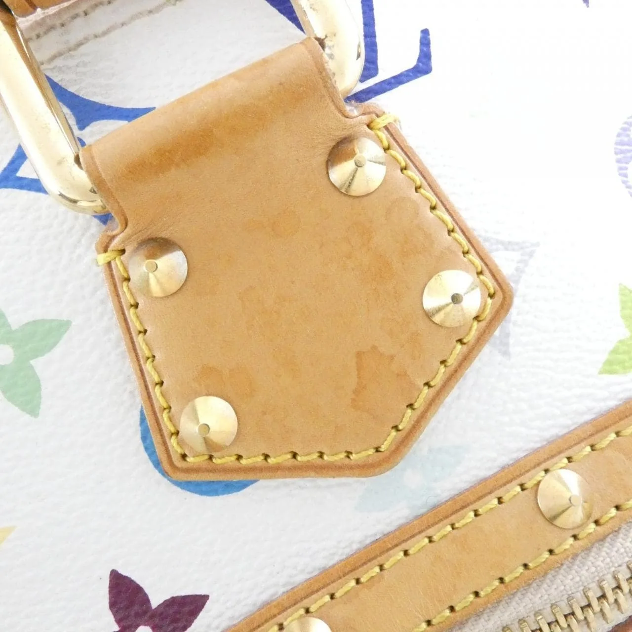 LOUIS VUITTON Alma M92647 Handbag Canvas Multicolor Canvas Rank B - Thumbnail 6