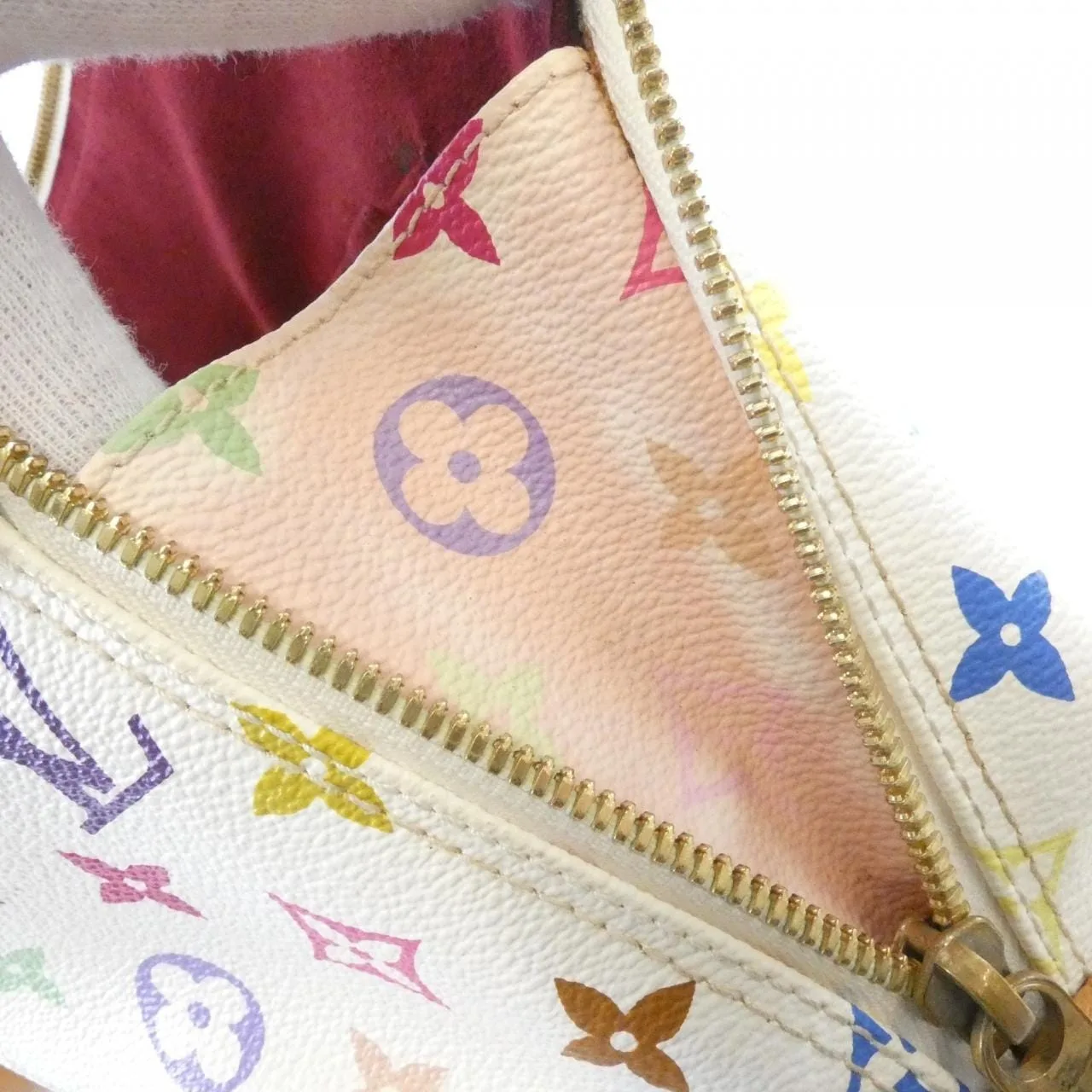 LOUIS VUITTON Alma M92647 Handbag Canvas Multicolor Canvas Rank B - Thumbnail 10
