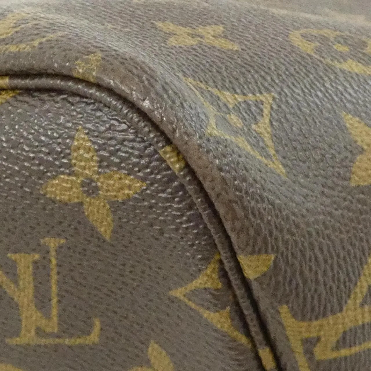 LOUIS VUITTON Neverfull M40997 托特包 Monogram 黑色 Monogram 中古品A - 縮圖 2