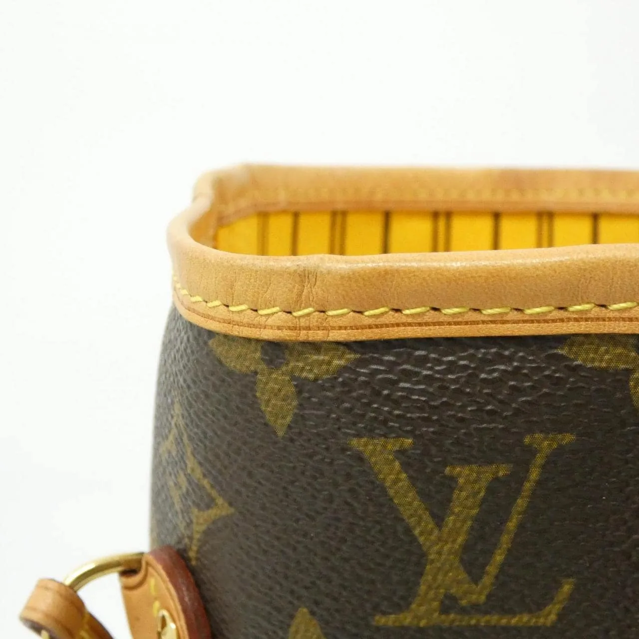 LOUIS VUITTON Neverfull M40997 托特包 Monogram 黑色 Monogram 中古品A - 縮圖 6
