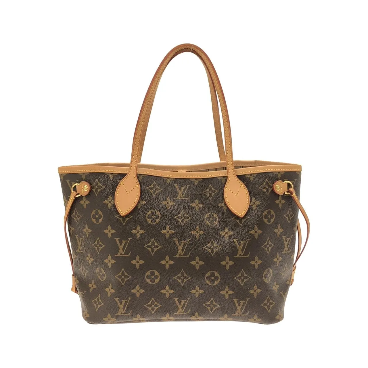 LOUIS VUITTON Neverfull M40155 Tote Monogram Black