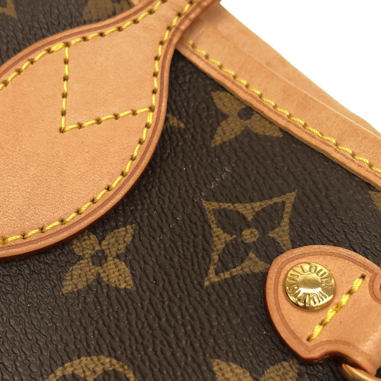 LOUIS VUITTON Neverfull M40155 Tote Monogram Black Monogram Rank A - Thumbnail 3