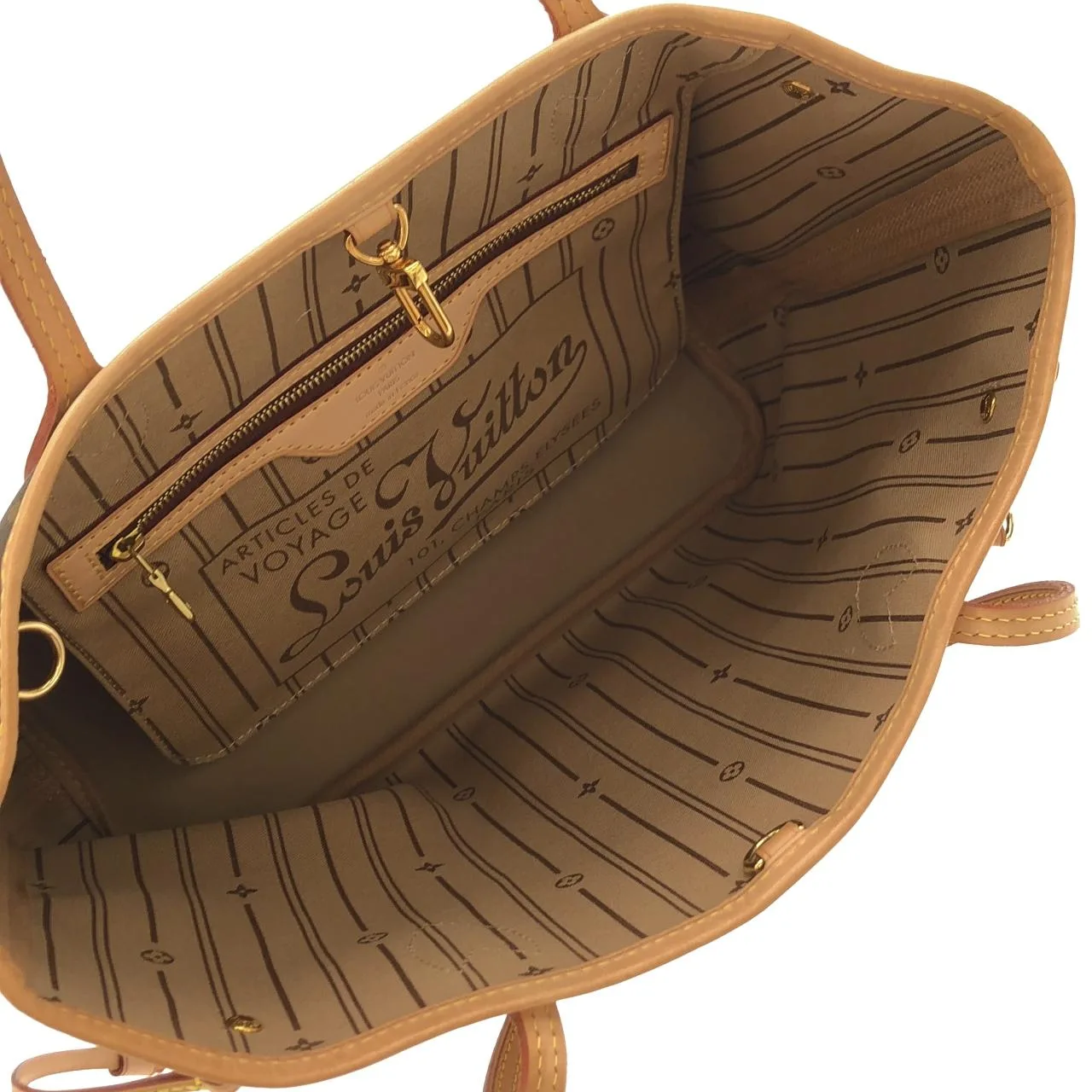 LOUIS VUITTON Neverfull M40155 Tote Monogram Black Monogram Rank A - Thumbnail 5