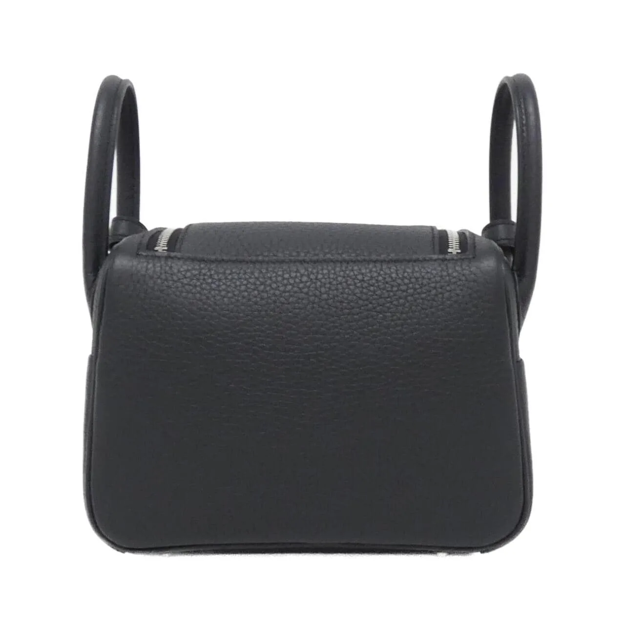 HERMES Lindy 085956CK Shoulder Clemence Black Clemence Leather Unused - Thumbnail 2