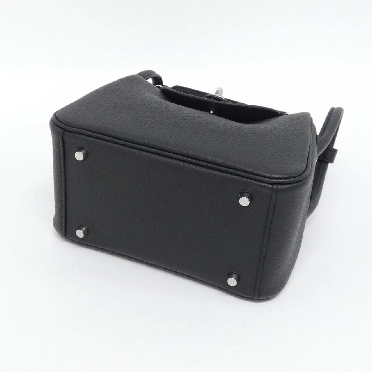 HERMES Lindy 085956CK Shoulder Clemence Black Clemence Leather Unused - Thumbnail 3