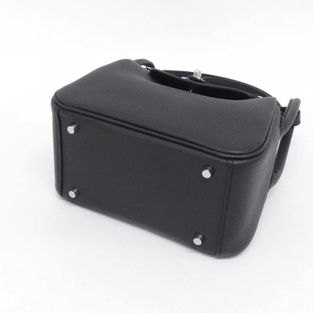 HERMES Lindy 085956CK Shoulder Clemence Black Clemence Leather Unused - Thumbnail 3