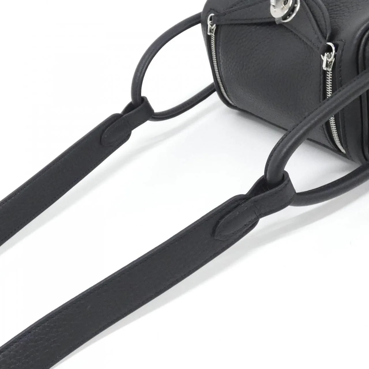 HERMES Lindy 085956CK Shoulder Clemence Black Clemence Leather Unused - Thumbnail 4