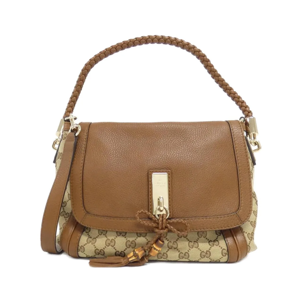 GUCCI 282301 FWCGG 肩背包 帆布 Black