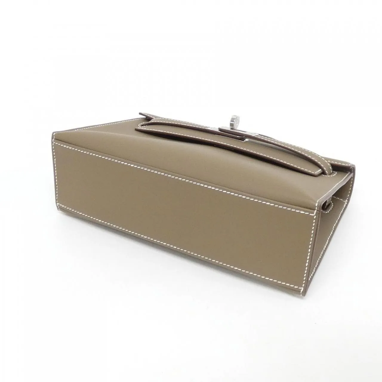 HERMES Kelly 049417CK Handbag Swift Etoupe Swift 皮 未使用品 - 縮圖 3