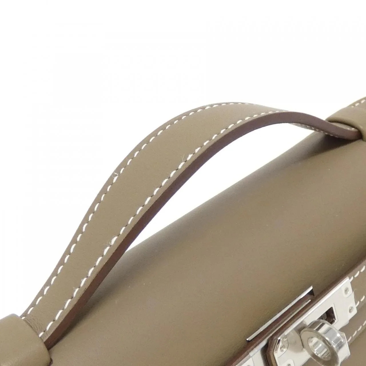 HERMES Kelly 049417CK Handbag Swift Etoupe Swift 皮 未使用品 - 縮圖 5