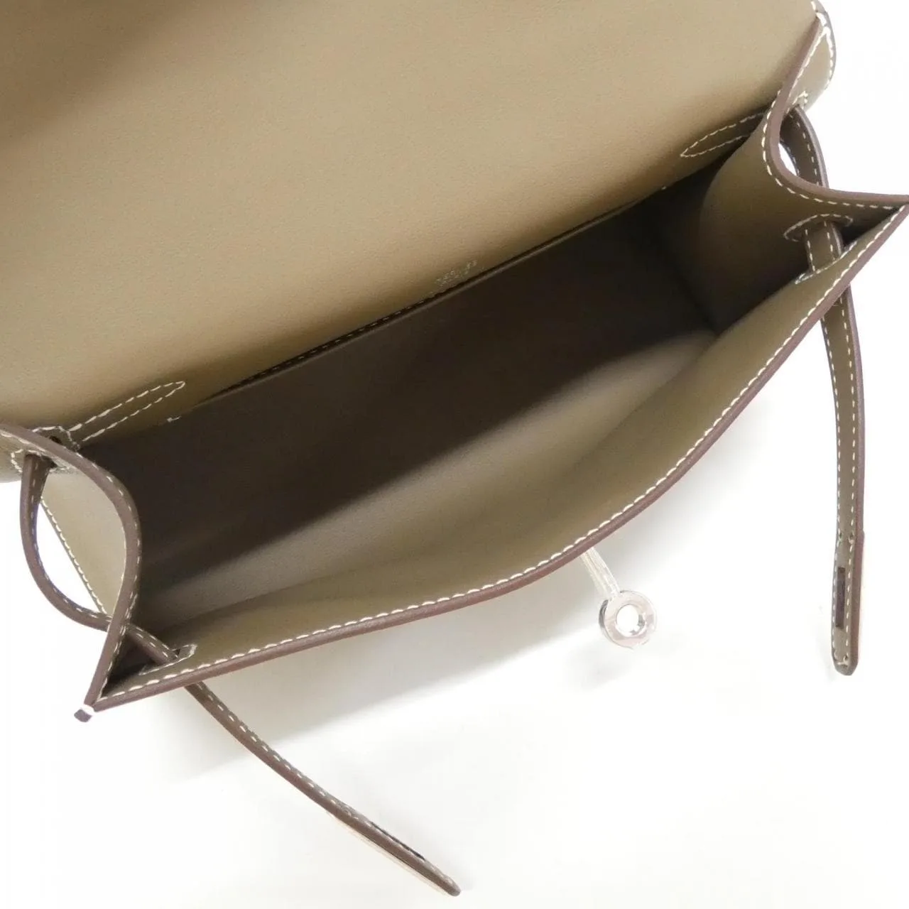 HERMES Kelly 049417CK Handbag Swift Etoupe Swift 皮 未使用品 - 縮圖 6