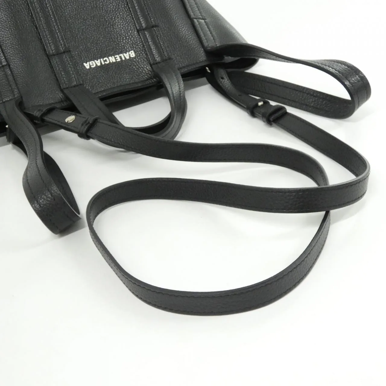 BALENCIAGA Everyday 672793 15YUN 托特包 黑色 中古品A - 縮圖 8