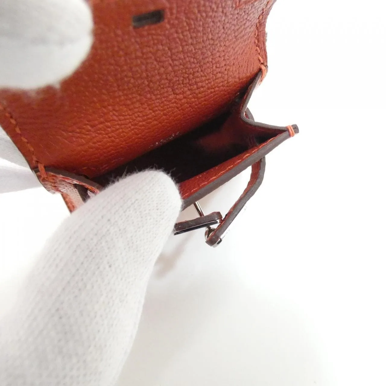 HERMES Kelly Wallet Black Rank A - Thumbnail 7