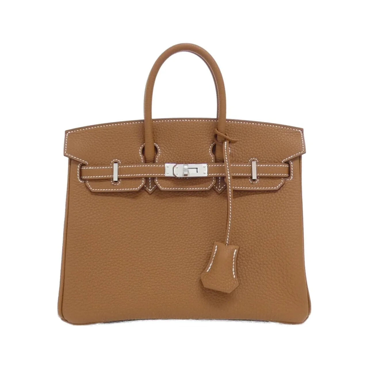 HERMES Birkin 041344CK Handbag Togo Gold