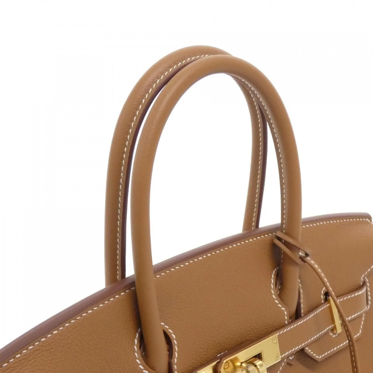 HERMES Birkin 027633CC Handbag Togo Gold Togo Leather Unused - Thumbnail 5