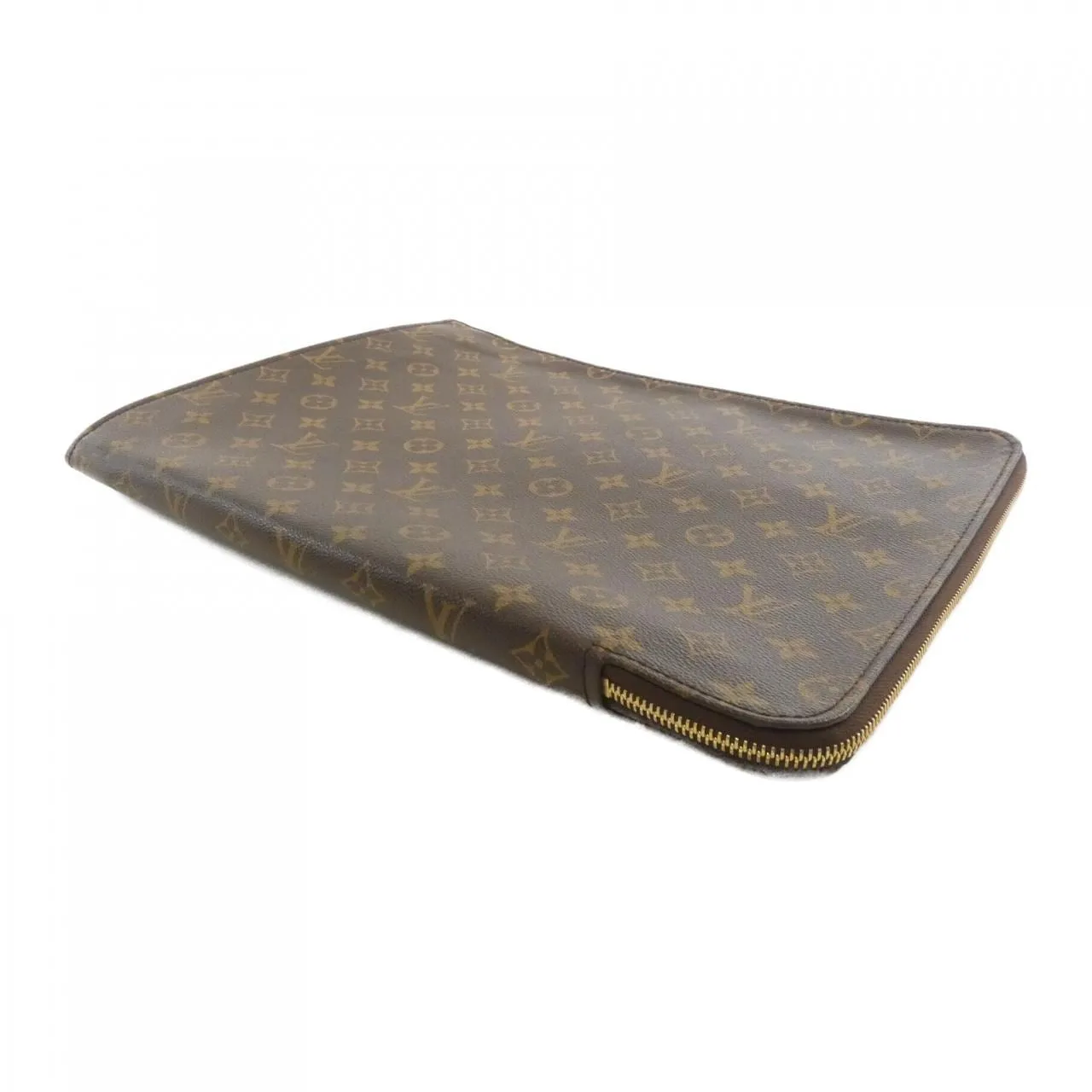 LOUIS VUITTON Documents M53456 手提包 Monogram 黑色 Monogram 中古品B - 縮圖 3