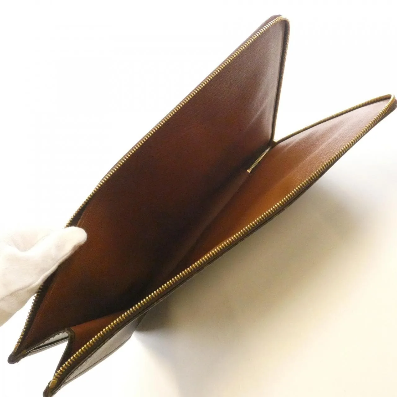 LOUIS VUITTON Documents M53456 手提包 Monogram 黑色 Monogram 中古品B - 縮圖 4