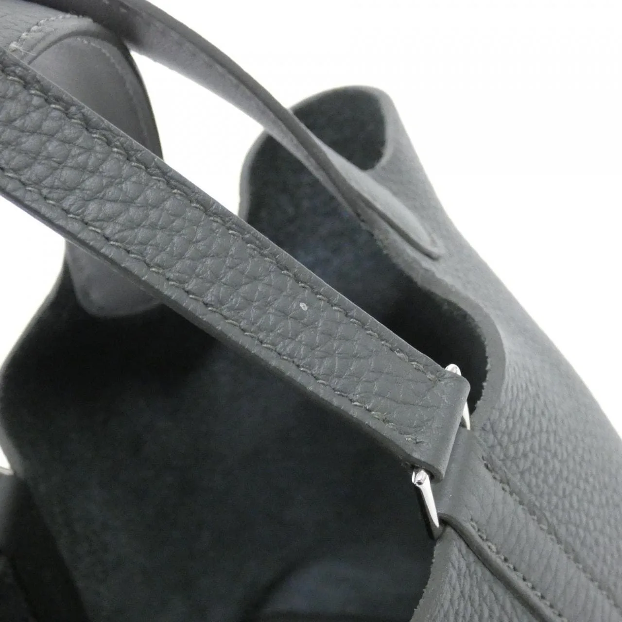 HERMES Picotin 069560CK Handbag Clemence 5