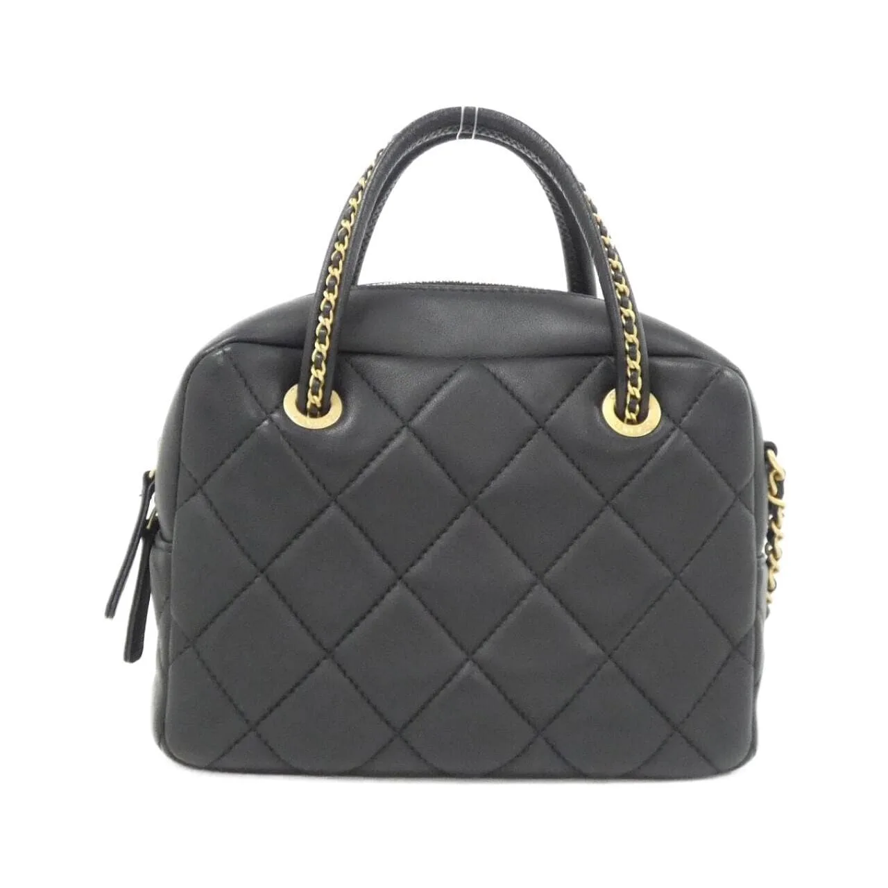 CHANEL AS5300 Handbag Lambskin 黑色 羊皮 中古品A - 縮圖 2
